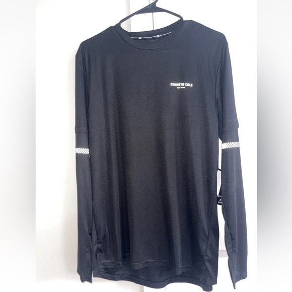 Adidas Activewear Top Mens Medium Black 1/4 Zip High Neck Long Sleeve - Picture 1 of 7